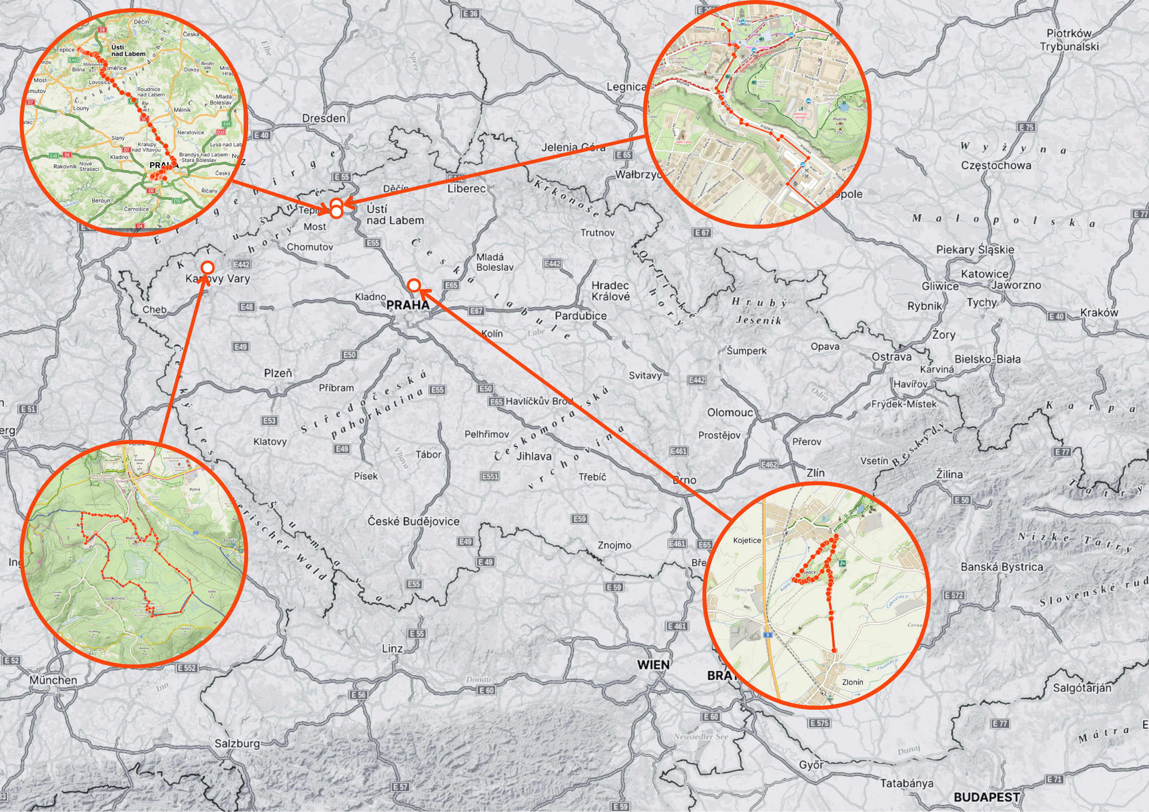 Všechny vzácné stezky Všechny vzácné stezky